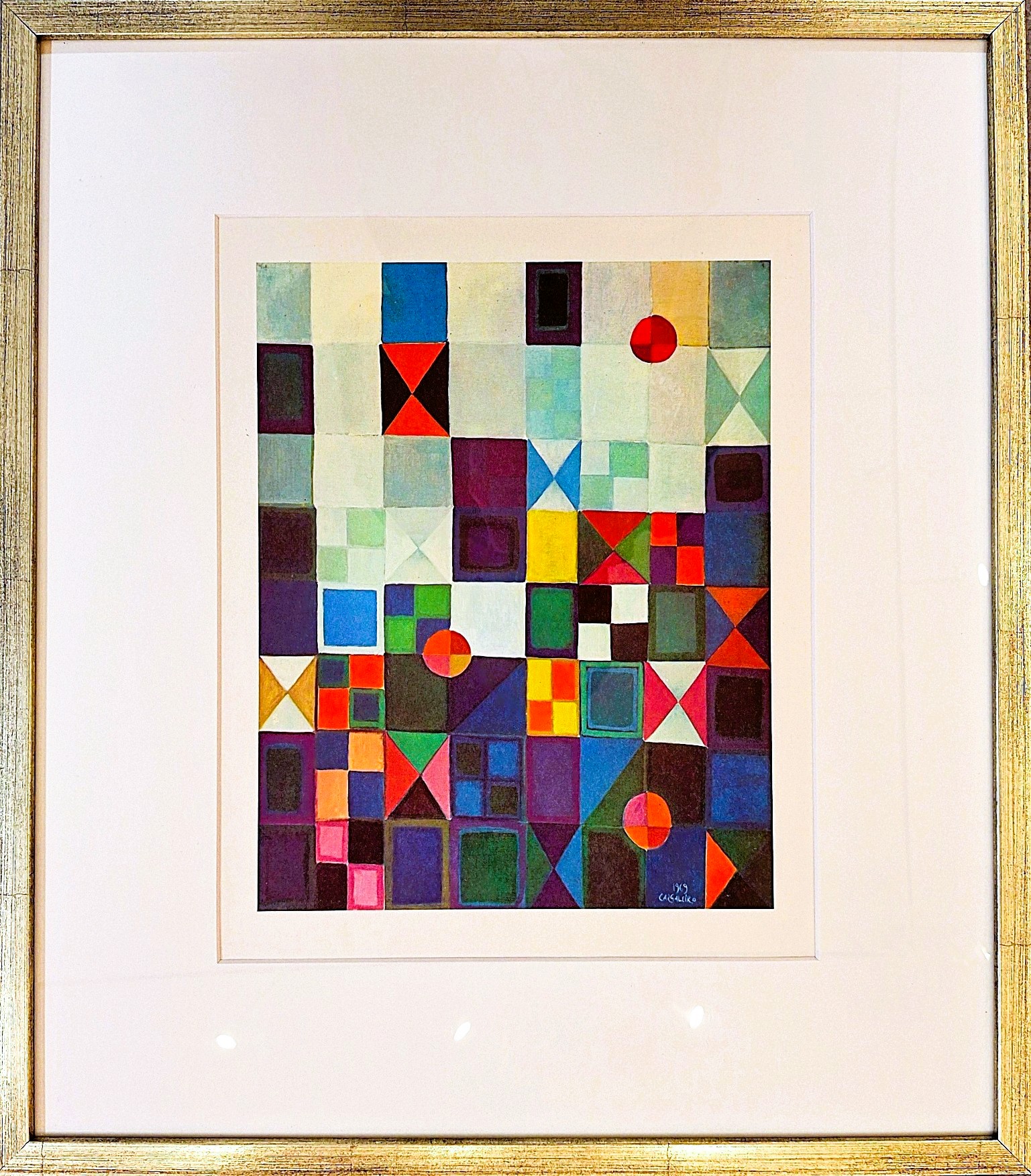 Manuel Cargaleiro - Litografia
